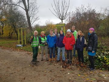 Gruppenbild der freiwilligen Helfer*innen