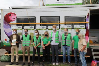 Die Aktiven der Kreisgruppe Köln des BUND feiern 10 Jahre Dellbrücker Heide!