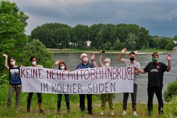 Bild von der Demo zur Verkehrswende