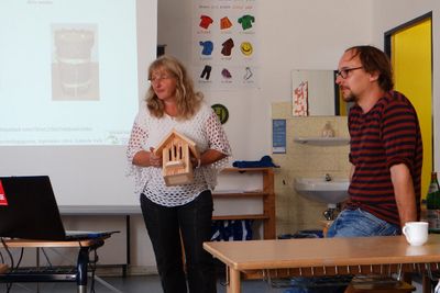 Vortrag des BUND Köln zu schmetterlingsfreundlichen Schulgärten im Rahmen der Projektes "Kompetenznetzwerk Schule als Garten".