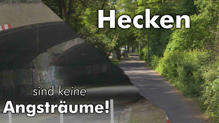 Hecken sind keine Angsträume!
