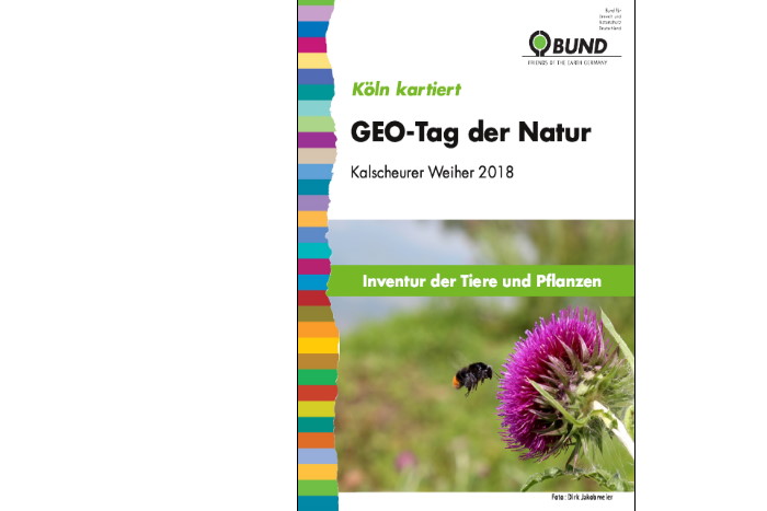 Titelbild der Broschüre zum Kalscheurer Weiher.